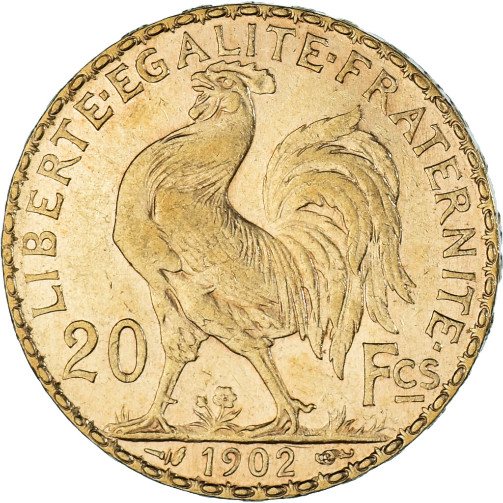 Monnaie, France, Marianne, 20 Francs, 1902, Paris, Coq, SUP, Or, Gadoury:1064