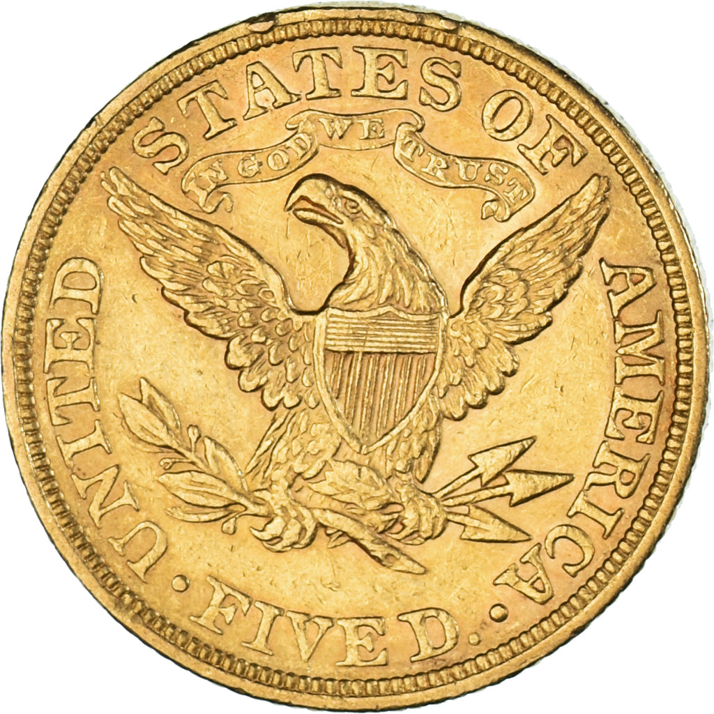 Münze, Vereinigte Staaten, Coronet Head, $5, Half Eagle, 1898, U.S. Mint