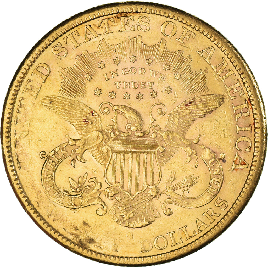 Moneda, Estados Unidos, Liberty Head, $20, Double Eagle, 1880, U.S. Mint, San