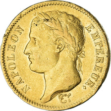 Moneda, Francia, Napoléon I, 40 Francs, 1812, Paris, MBC, Oro, KM:696.1