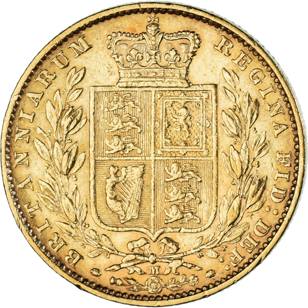 Monnaie, Australie, Victoria, Souverain, Sovereign, 1882, Melbourne, TTB, Or