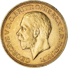 Moeda, África do Sul, George V, Souverain, Sovereign, 1929, Pretoria