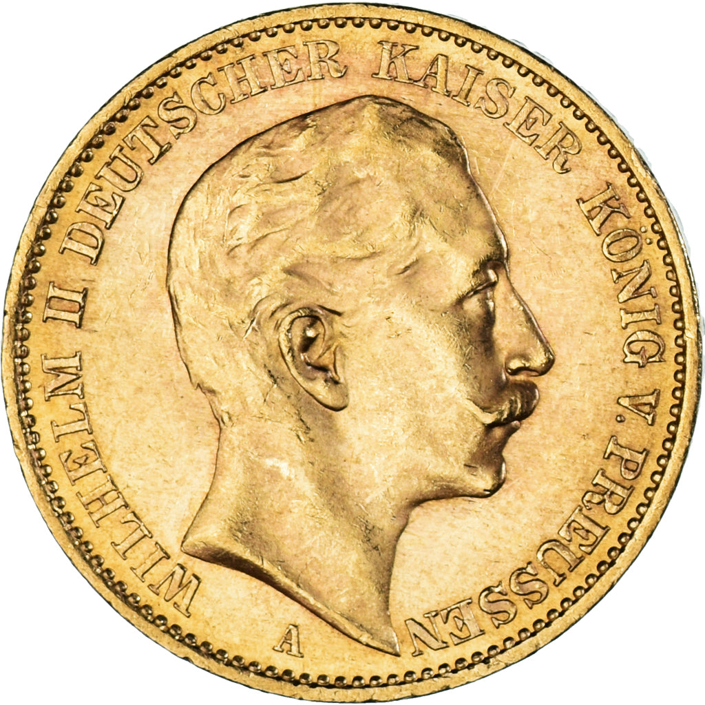 Munten, Duitse staten, PRUSSIA, Wilhelm II, 20 Mark, 1913, Berlin, PR+, Goud