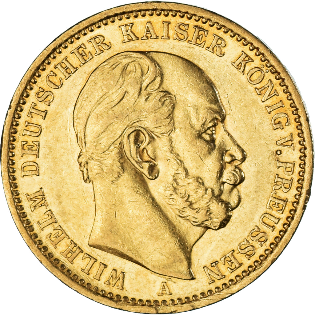 Munten, Duitse staten, PRUSSIA, Wilhelm I, 20 Mark, 1872, Berlin, PR, Goud