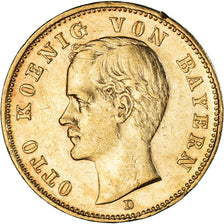 Munten, Duitse staten, BAVARIA, Otto, 20 Mark, 1895, Munich, ZF, Goud, KM:920