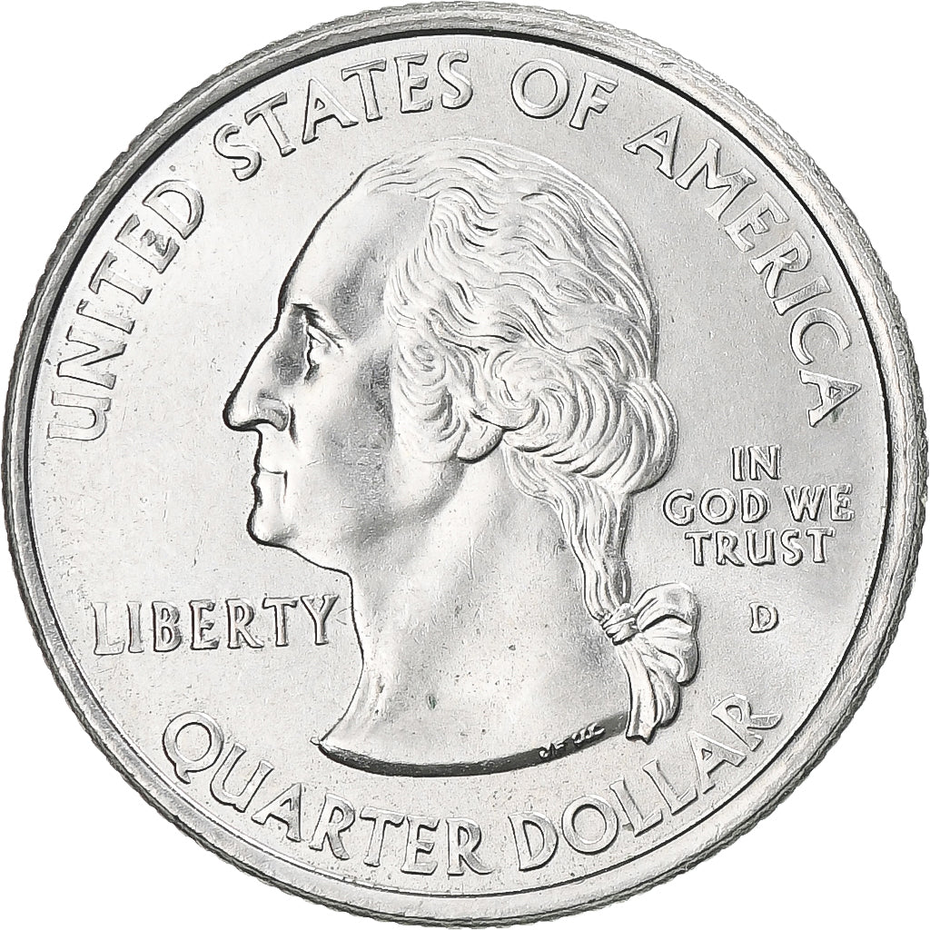 United States, Quarter, 2008, U.S. Mint, Copper-Nickel Clad Copper, MS(63)