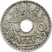 Moeda, Tunísia, Muhammad al-Nasir Bey, 5 Centimes, 1918, Paris, EF(40-45)