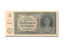 Banconote, Boemia e Moravia, 5 Korun, FDS