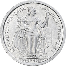 Coin, New Caledonia, 50 Centimes, 1949, Paris, MS(63), Aluminum, KM:1
