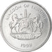 Coin, Lesotho, Moshoeshoe II, 5 Maloti, 1998, AU(55-58), Nickel plated steel