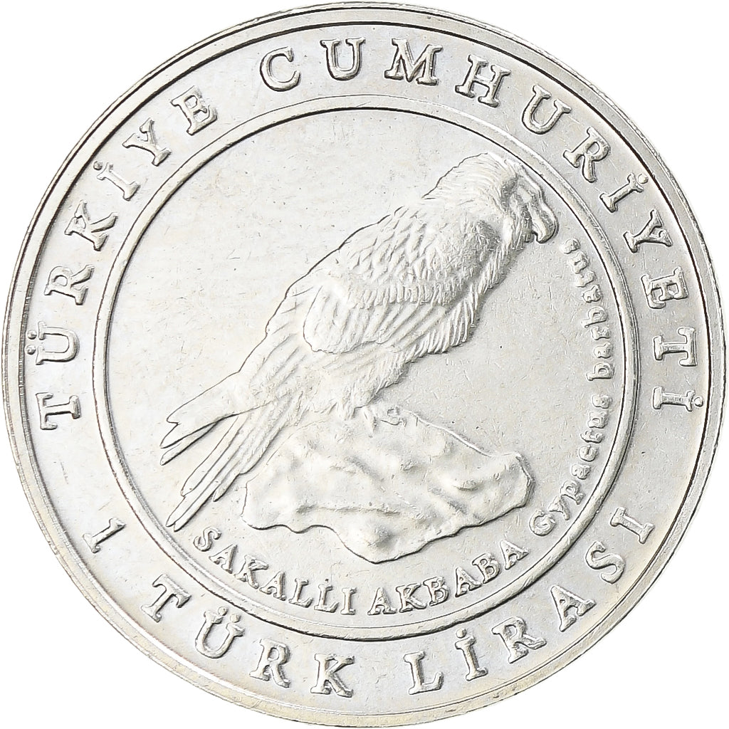 Coin, Turkey, Lira, 2009, MS(63), Copper-nickel, KM:1249