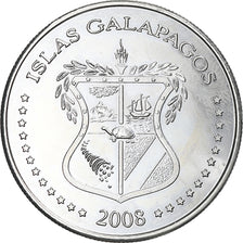 GALAPAGOS ISLANDS, 50 Centavos, 2008, Rame-nichel, SPL+, KM:5