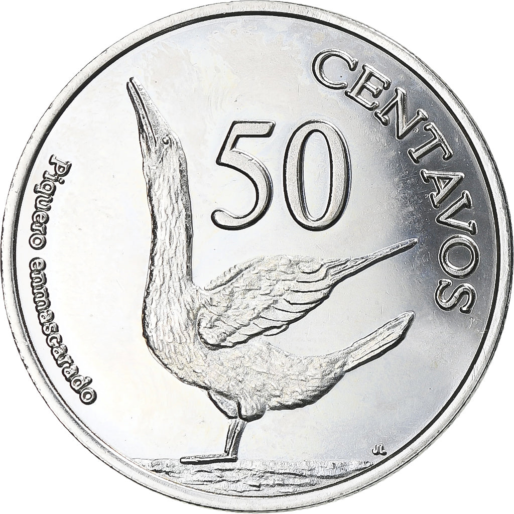 GALAPAGOS ISLANDS, 50 Centavos, 2008, Rame-nichel, SPL+, KM:5