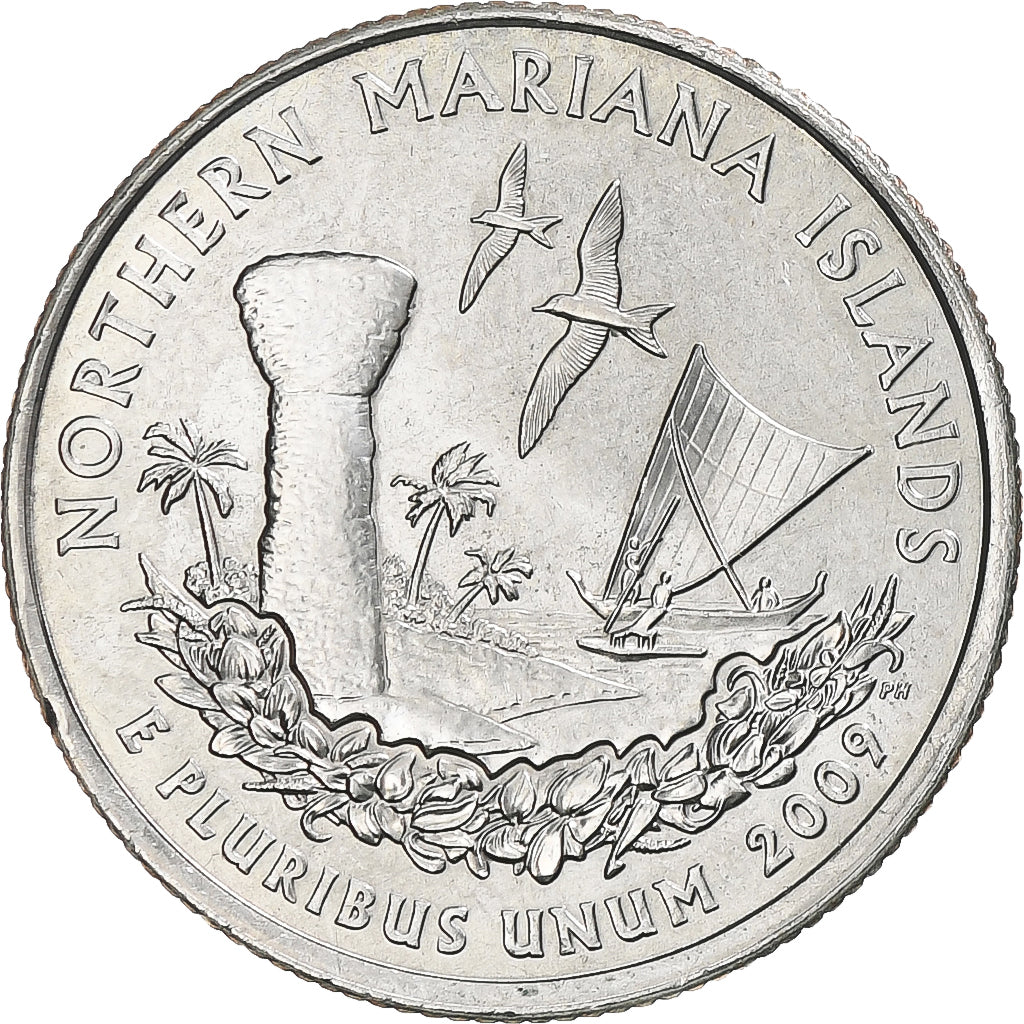 Coin, United States, Quarter, 2009, U.S. Mint, Philadelphia, MS(63)