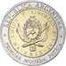Argentina, Peso, 1995, Bi-Metallic, MS(63), KM:112.3