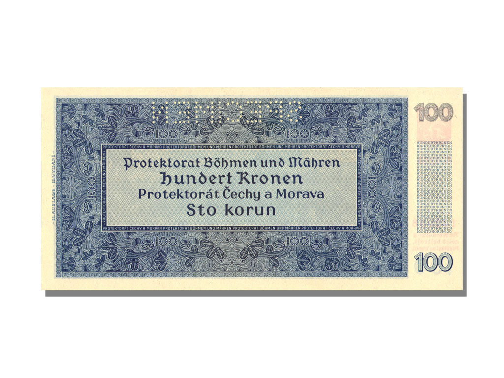 Bohemia and Moravia, 100 Korun, 1940-08-20, UNC(65-70)