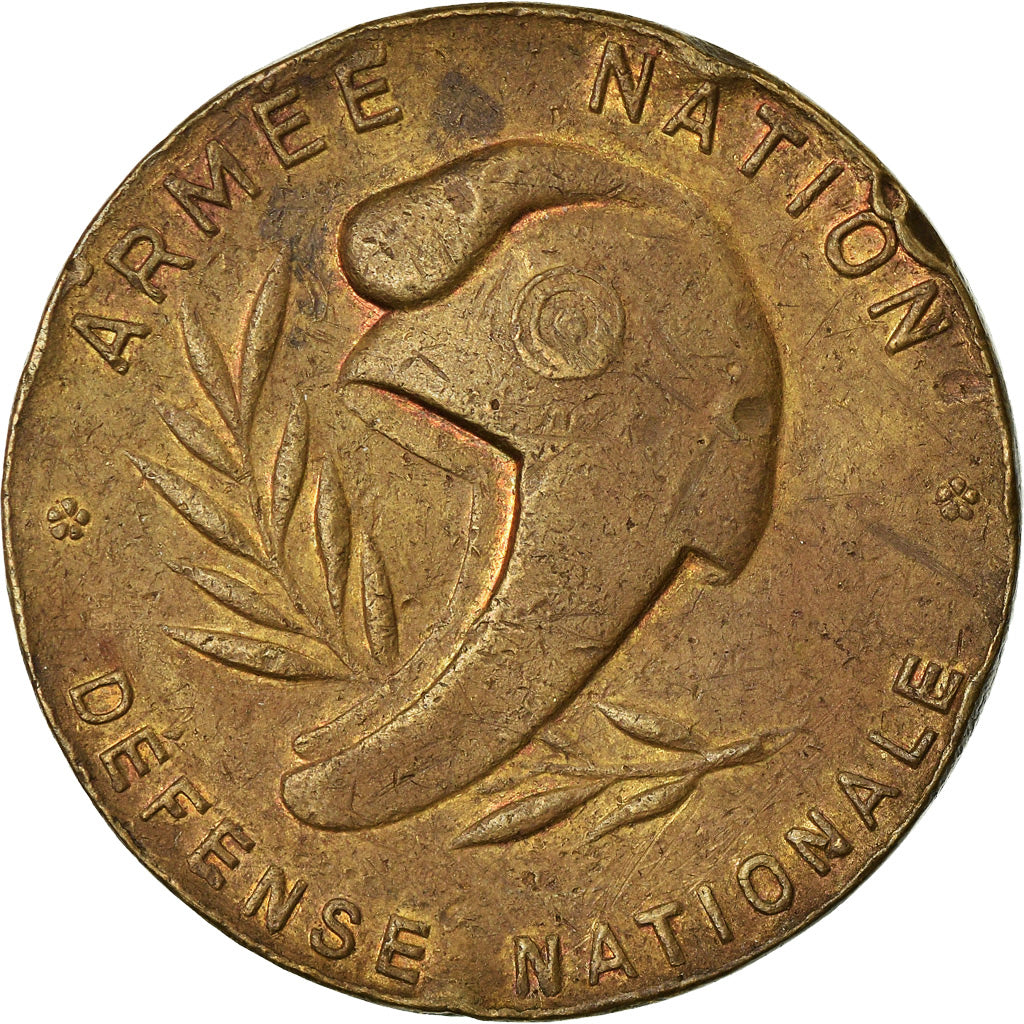 France, Medal, Défense Nationale, Armée Nation, VF(20-25), Bronze