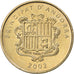 Andorra, 2 Centims, 2002, Brass, MS(65-70), KM:179