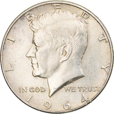 United States, Half Dollar, Kennedy Half Dollar, 1964, U.S. Mint, Silver