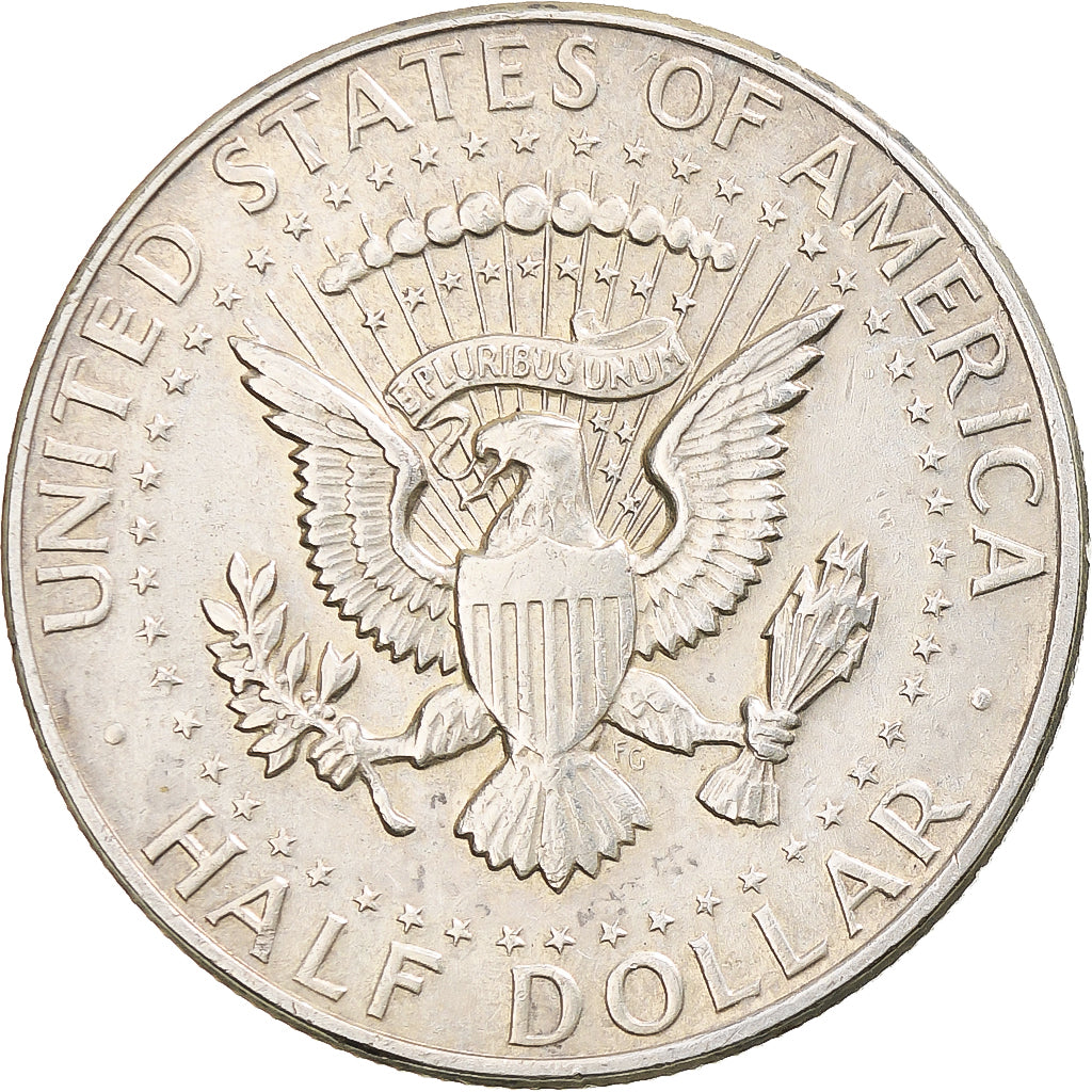 United States, Half Dollar, Kennedy Half Dollar, 1964, U.S. Mint, Silver