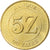 Moneda, Zaire, 5 Zaïres, 1987, SC, Latón, KM:14