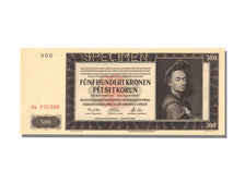 Geldschein, Bohemia and Moravia, 500 Korun, 1942, 1942-02-24, UNZ