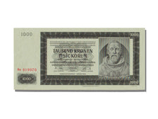 Billet, Bohemia and Moravia, 1000 Korun, 1942, 1942-10-24, NEUF