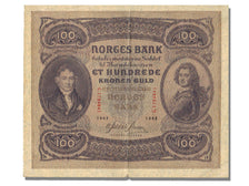 Banknote, Norway, 100 Kroner, 1943, AU(55-58)