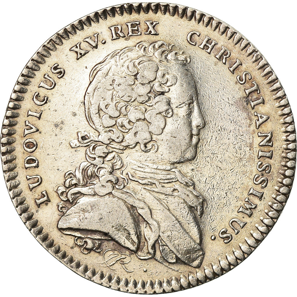 France, Token, Louis XV, Ville de Rouen, History, AU(50-53), Silver