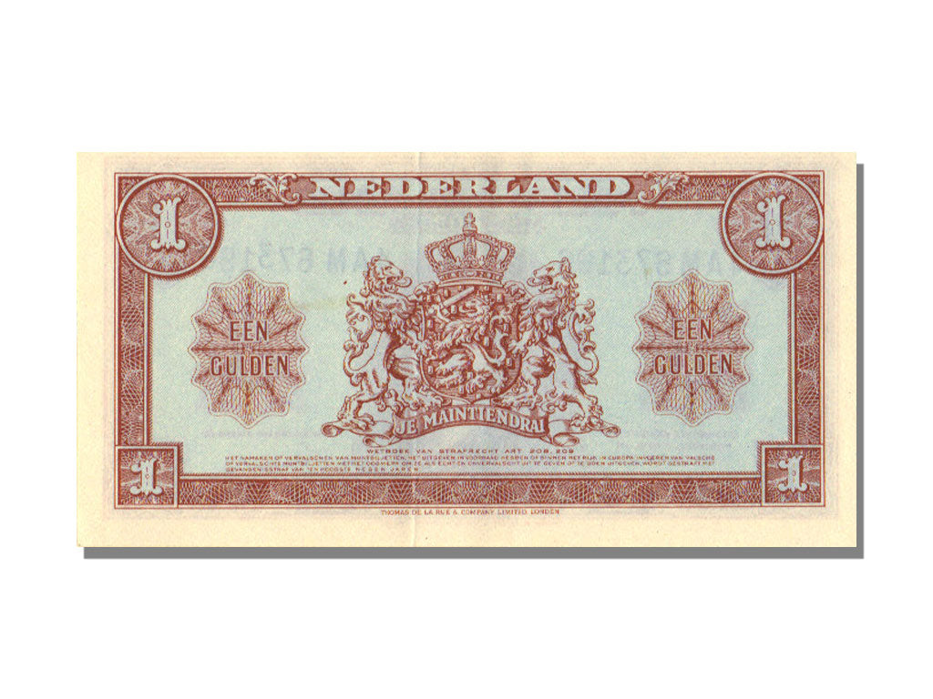 Netherlands, 1 Gulden, 1945, 1945-05-18, UNC(65-70)