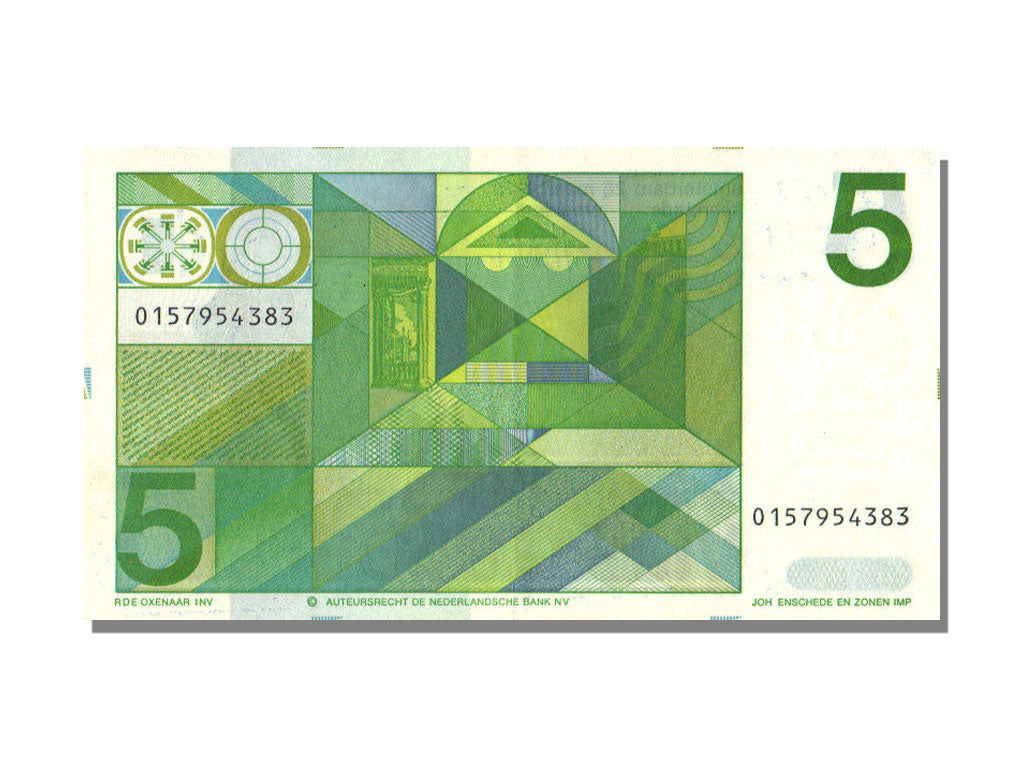 Netherlands, 5 Gulden, 1973, KM #95a, 1973-03-28, UNC(65-70)