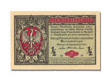 Poland, ½ Marki, 1917, UNC(65-70)