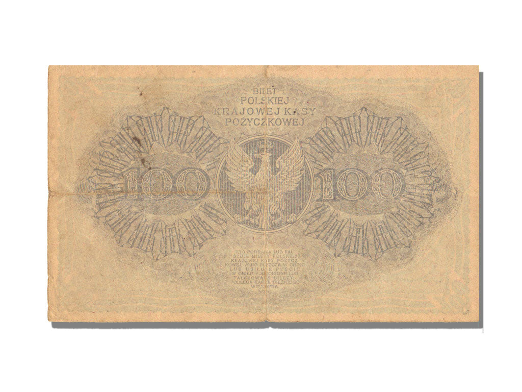 Poland, 100 Marek, 1919, 1919-02-15, EF(40-45), BD