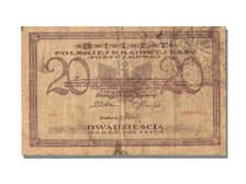 Poland, 20 Marek, 1919, 1919-05-17, VF(30-35)