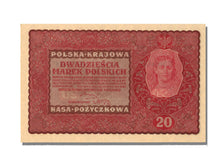 Poland, 20 Marek, 1919, KM #26, 1919-08-23, UNC(65-70), CC