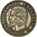 Moneta, Francja, Napoleon III, 5 Centimes, 1853, Lille, AU(55-58), Bronze