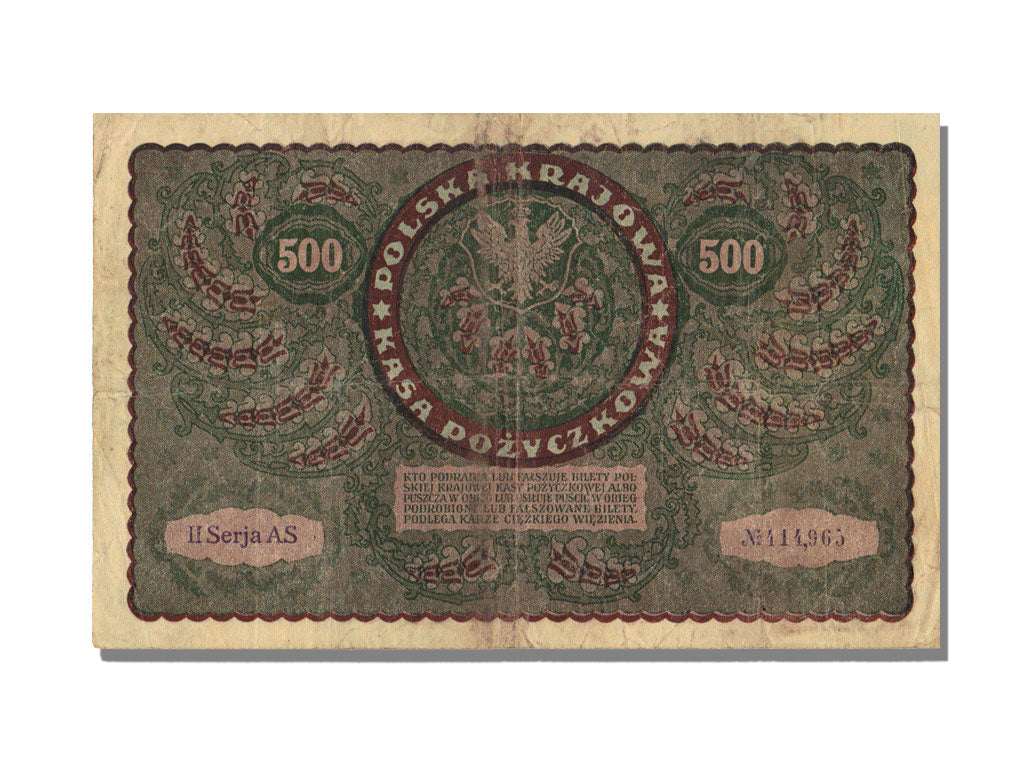 Poland, 1000 Marek, 1919, KM #29, 1919-08-23, EF(40-45), AS