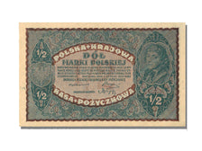 Poland, ½ Marki, 1919, 1920-02-07, UNC(65-70)