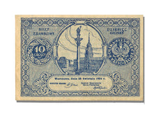 Billete, 10 Groszy, 1924, Polonia, UNC