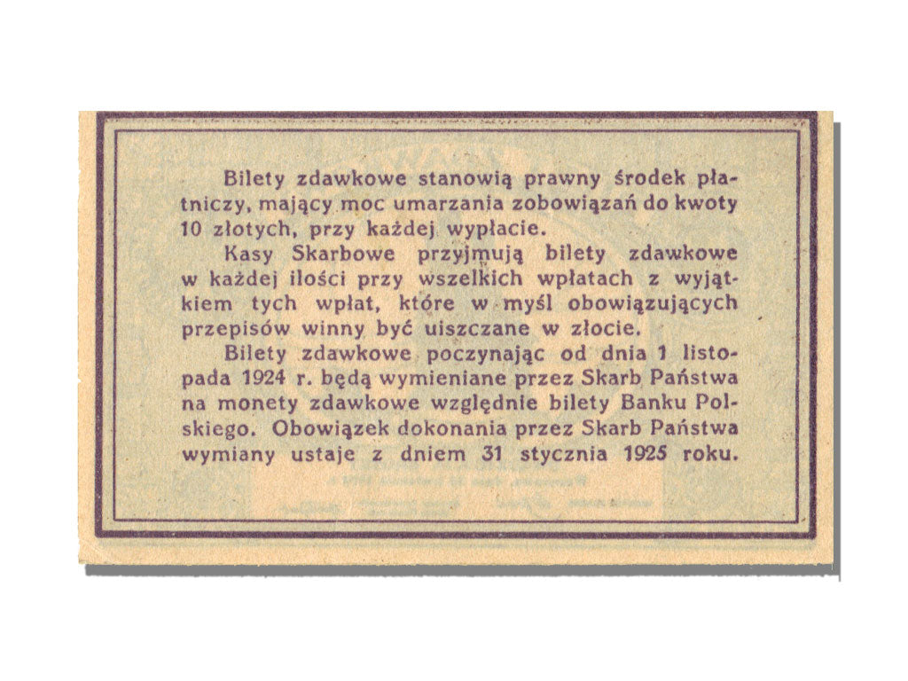 Poland, 20 Groszy, 1924, KM #45, 1924-04-28, UNC(65-70)