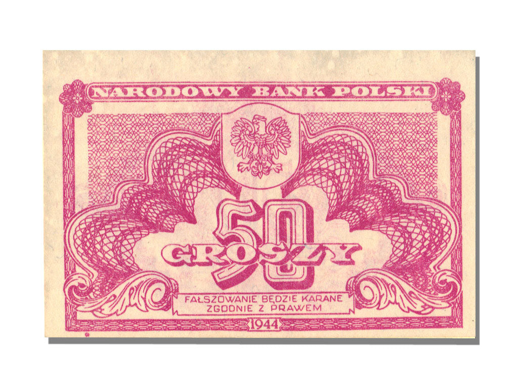 Poland, 50 Groszy, 1944, UNC(63)