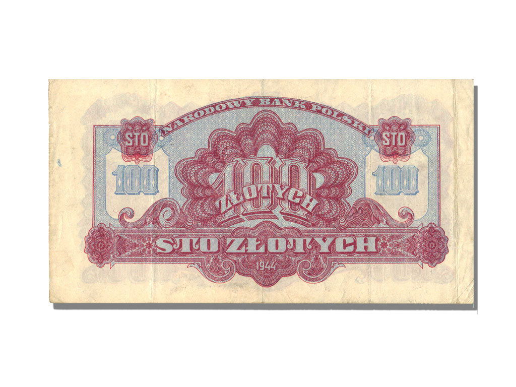 Poland, 100 Zlotych, 1944, EF(40-45)