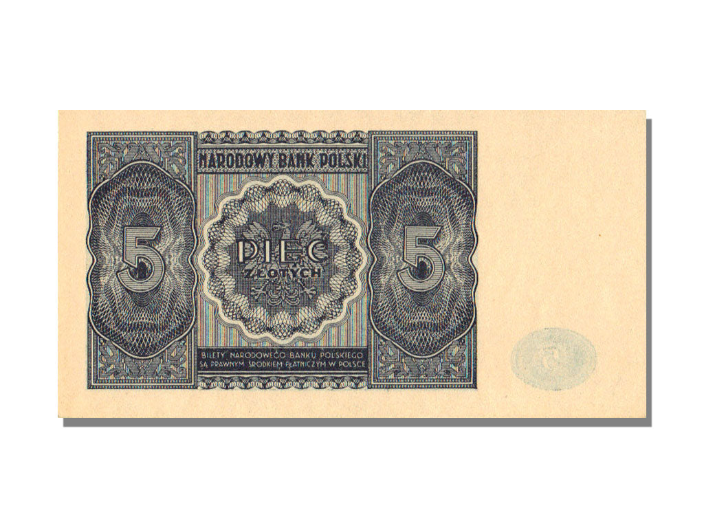 Poland, 5 Zlotych, 1946, UNC(65-70)