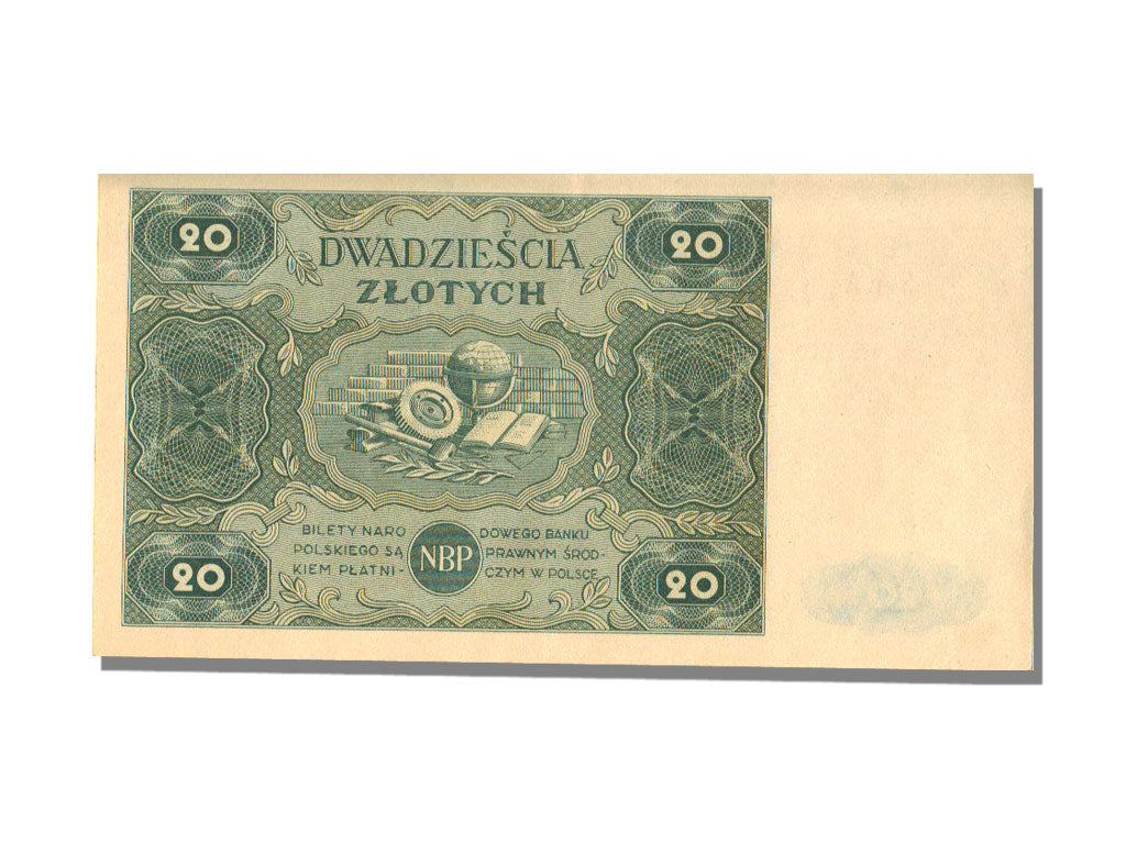 Poland, 20 Zlotych, 1947, 1947-07-15, UNC(65-70)