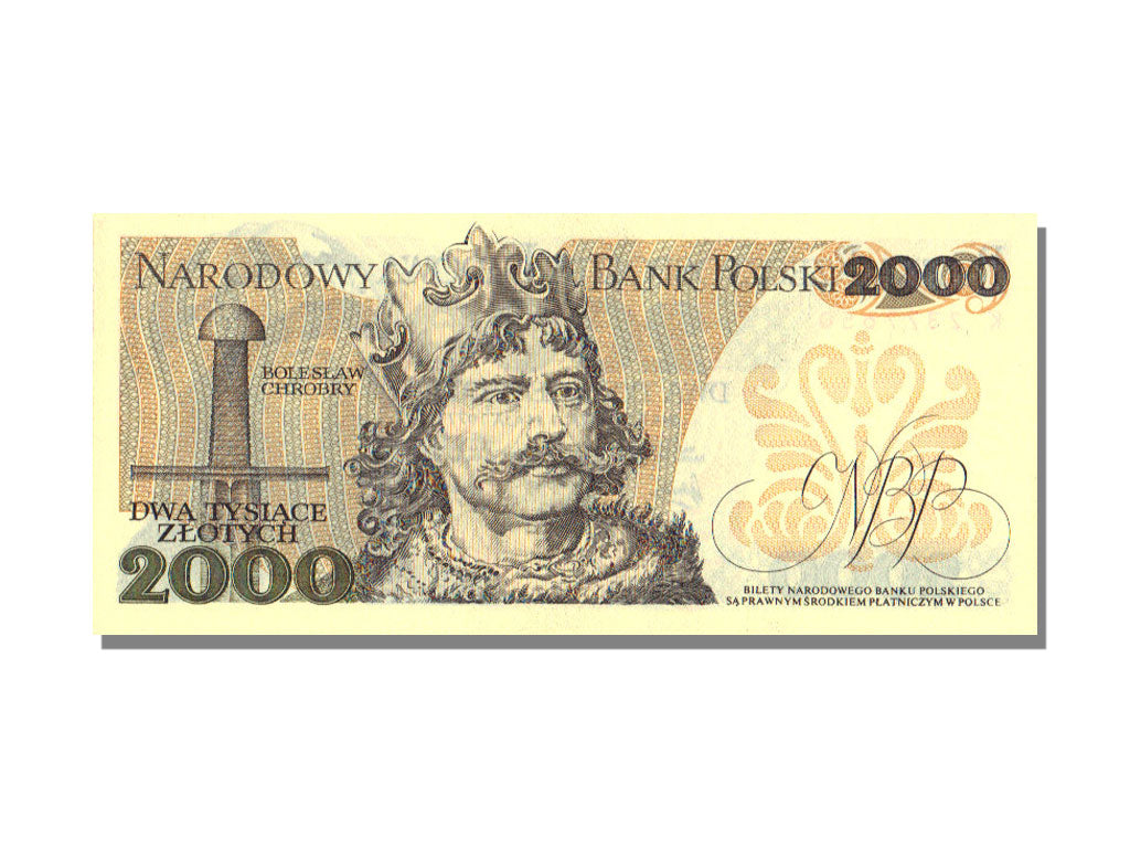Poland, 2000 Zlotych, 1977, KM #147a, 1977-05-01, UNC(65-70), K