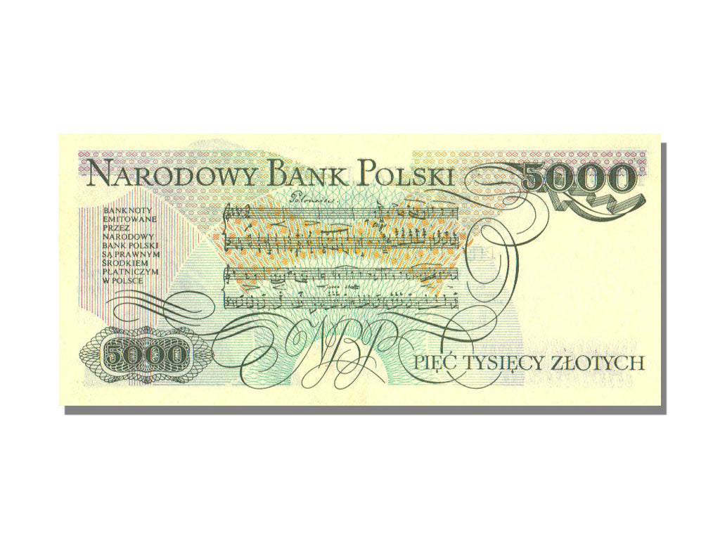 Poland, 5000 Zlotych, 1982, 1982-06-01, UNC(65-70), M