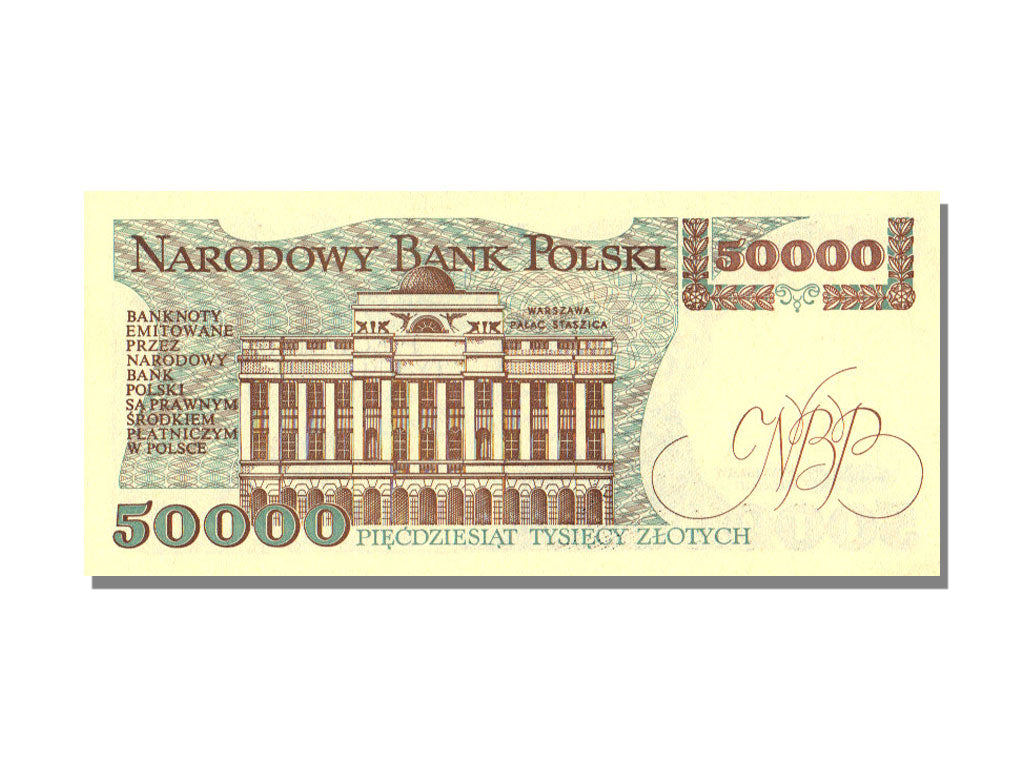 Poland, 50 000 Zlotych, 1989, 1989-12-01, UNC(65-70), T