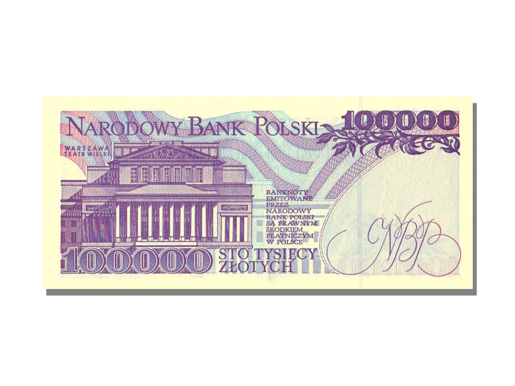 Poland, 100 000 Zlotych, 1993, 1993-11-16, UNC(65-70), AE