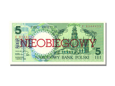 Poland, 5 Zlotych, 1990, KM #166a, 1990-03-01, UNC(65-70), E