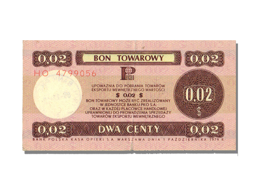 Poland, 0,02 $, 1979, EF(40-45)